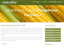 Tablet Screenshot of chakradhar.co.in